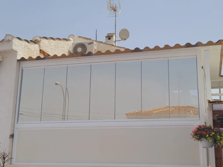 Home glass curtain silver 385xc